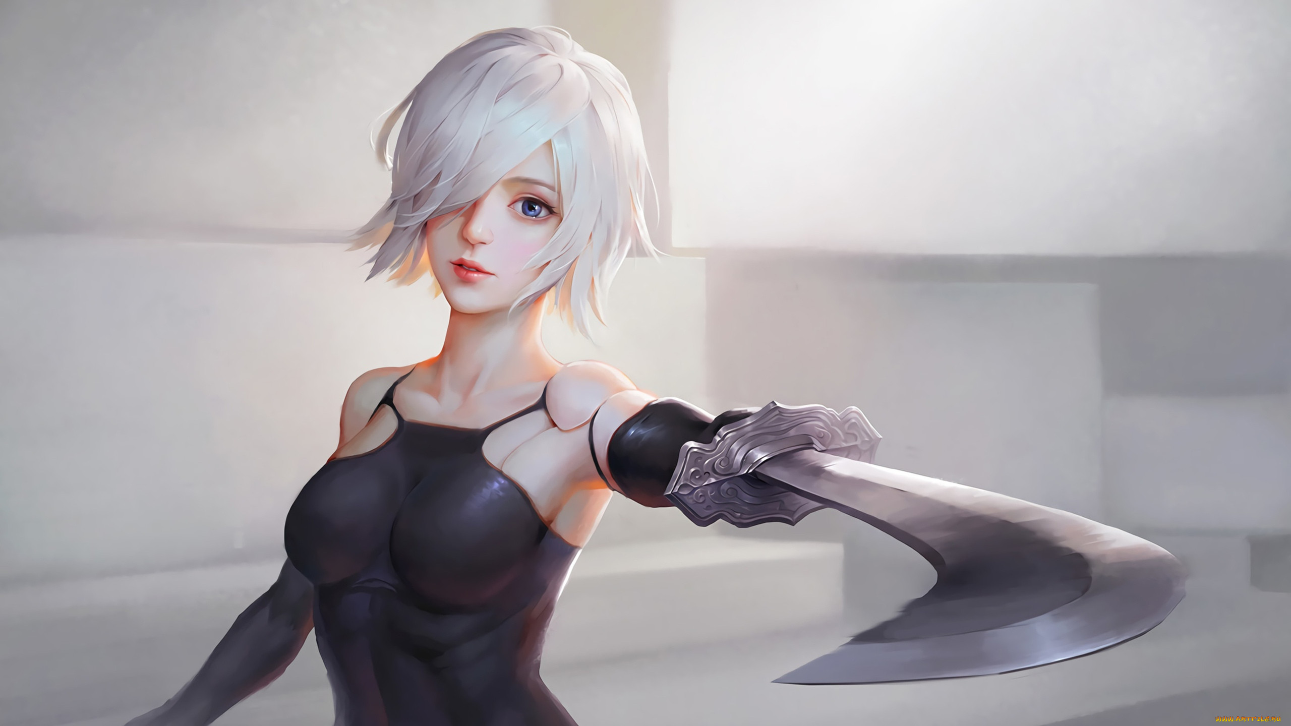  , nier,  automata, a2, yorha, type, a, no, 2, katana, automata, video, game